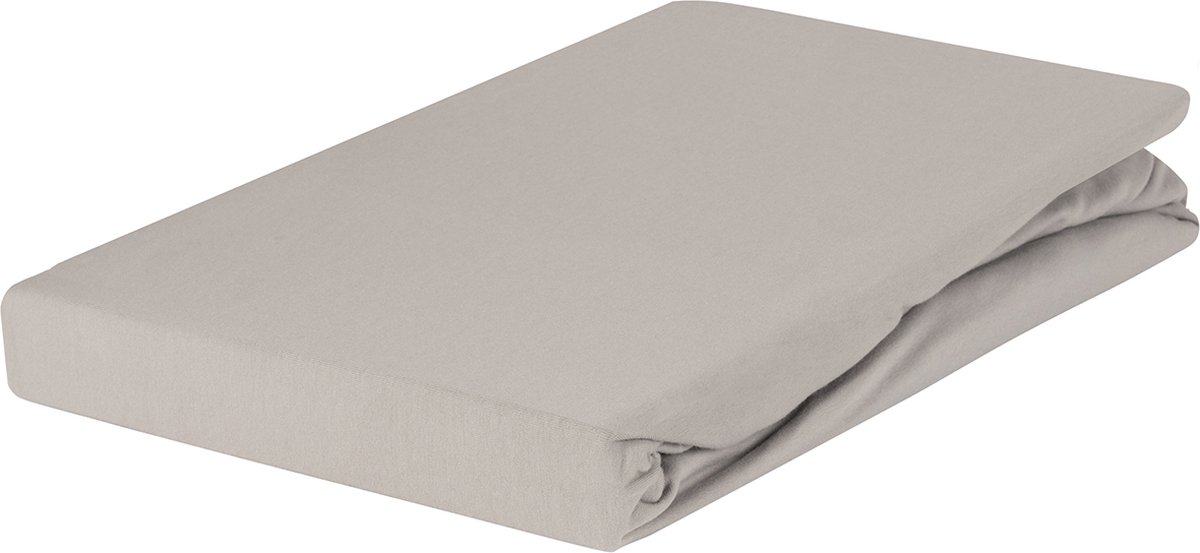 Livello Hoeslaken Jersey Excellent Light Grey 140 X 200 Cm - Grijs