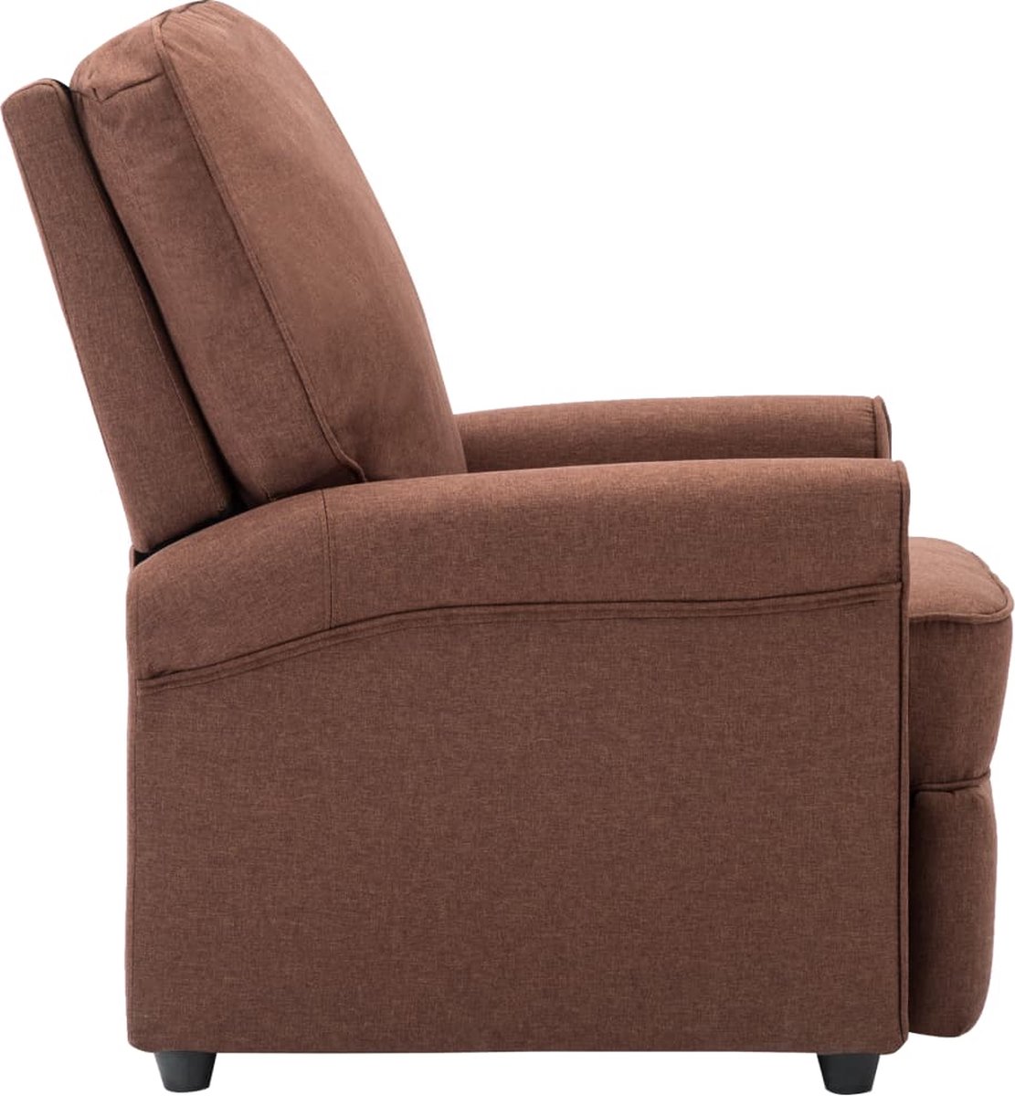 Vidaxl Fauteuil Verstelbaar Elektrisch Stof Donker - Groen