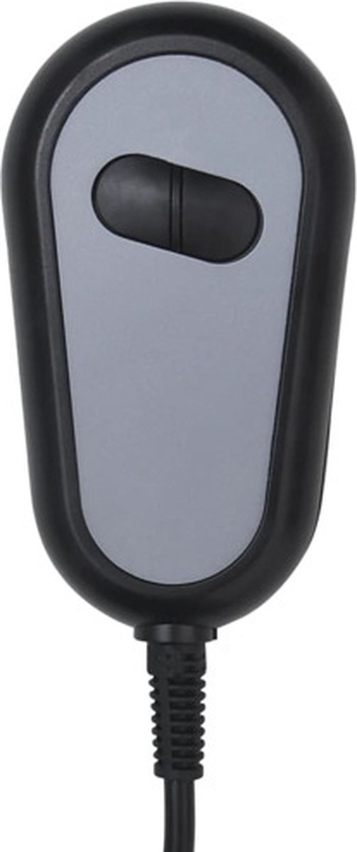 Vidaxl Sta-opstoel Verstelbaar Stof Donker - Grijs