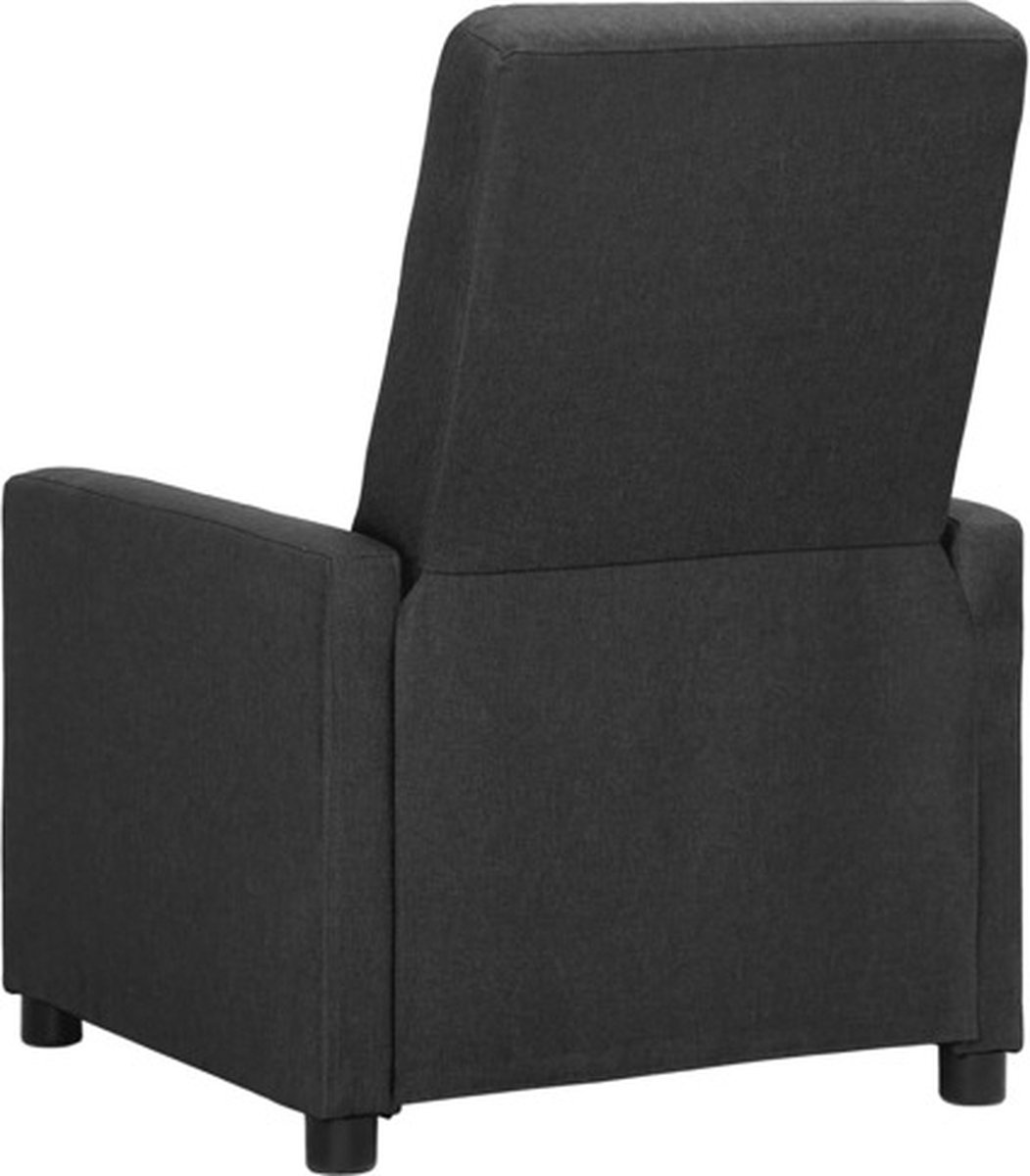 Vidaxl Sta-opstoel Verstelbaar Stof Donker - Grijs