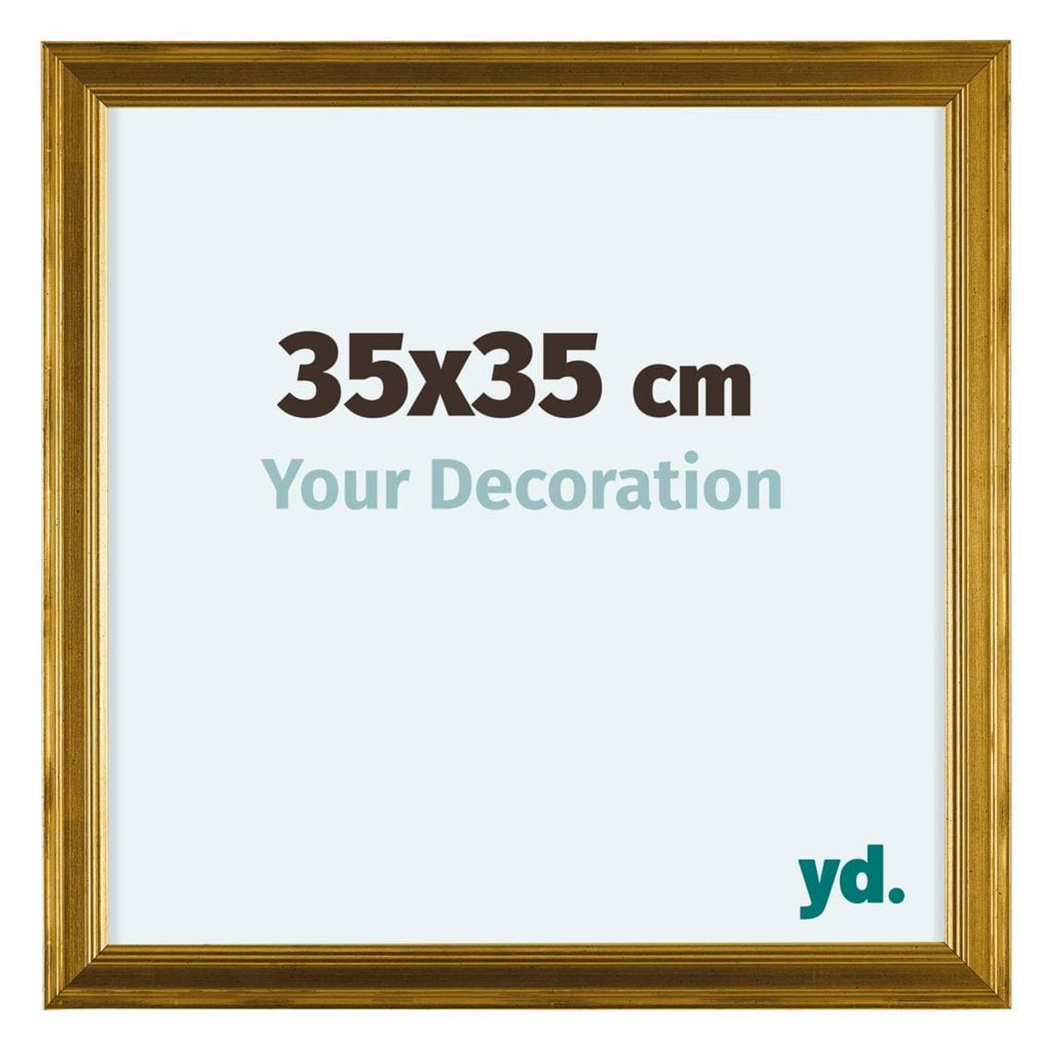 Your Decoration Lincoln Houten Fotolijst 35x35cm Goud