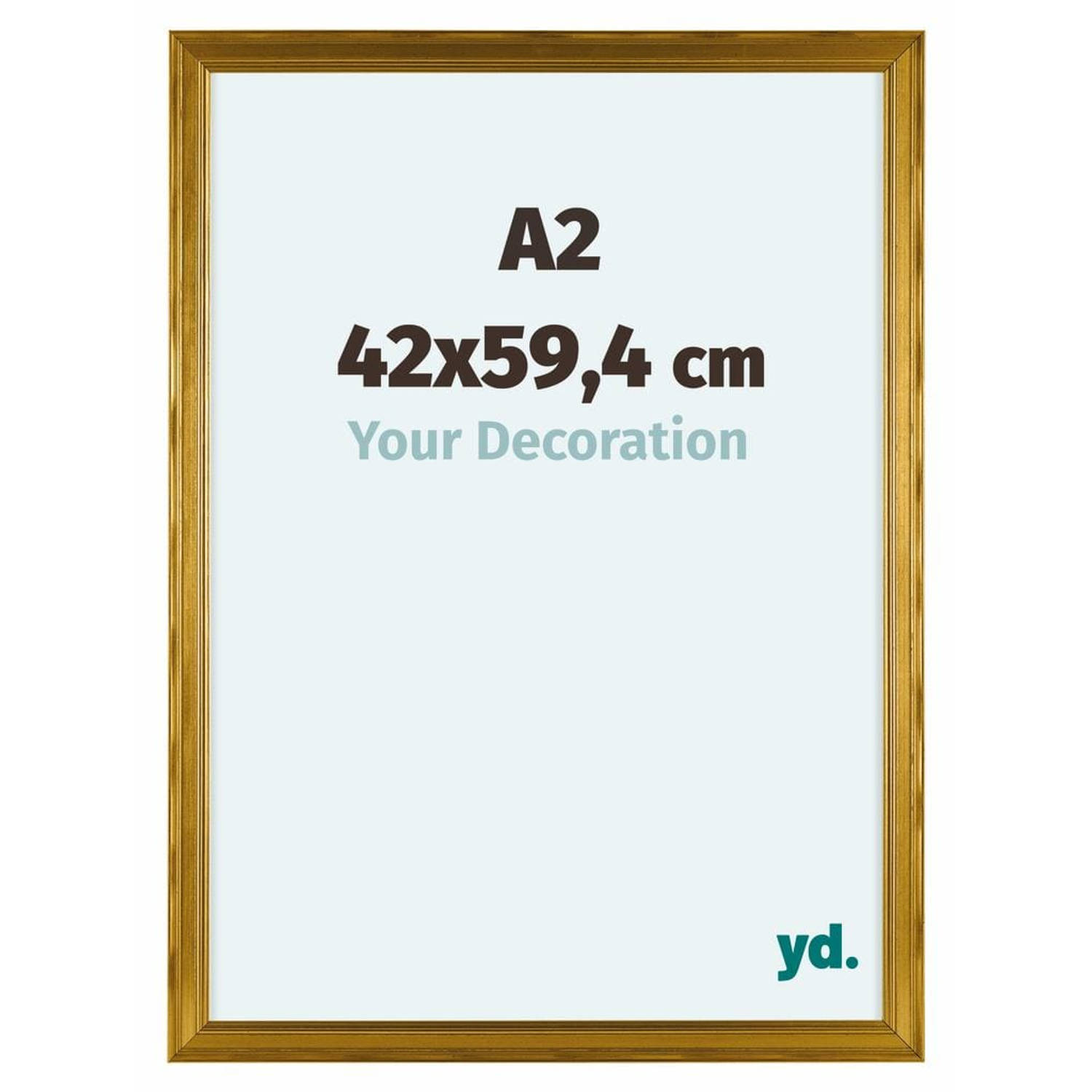 Your Decoration Lincoln Houten Fotolijst 42x59,4cm A2 Goud