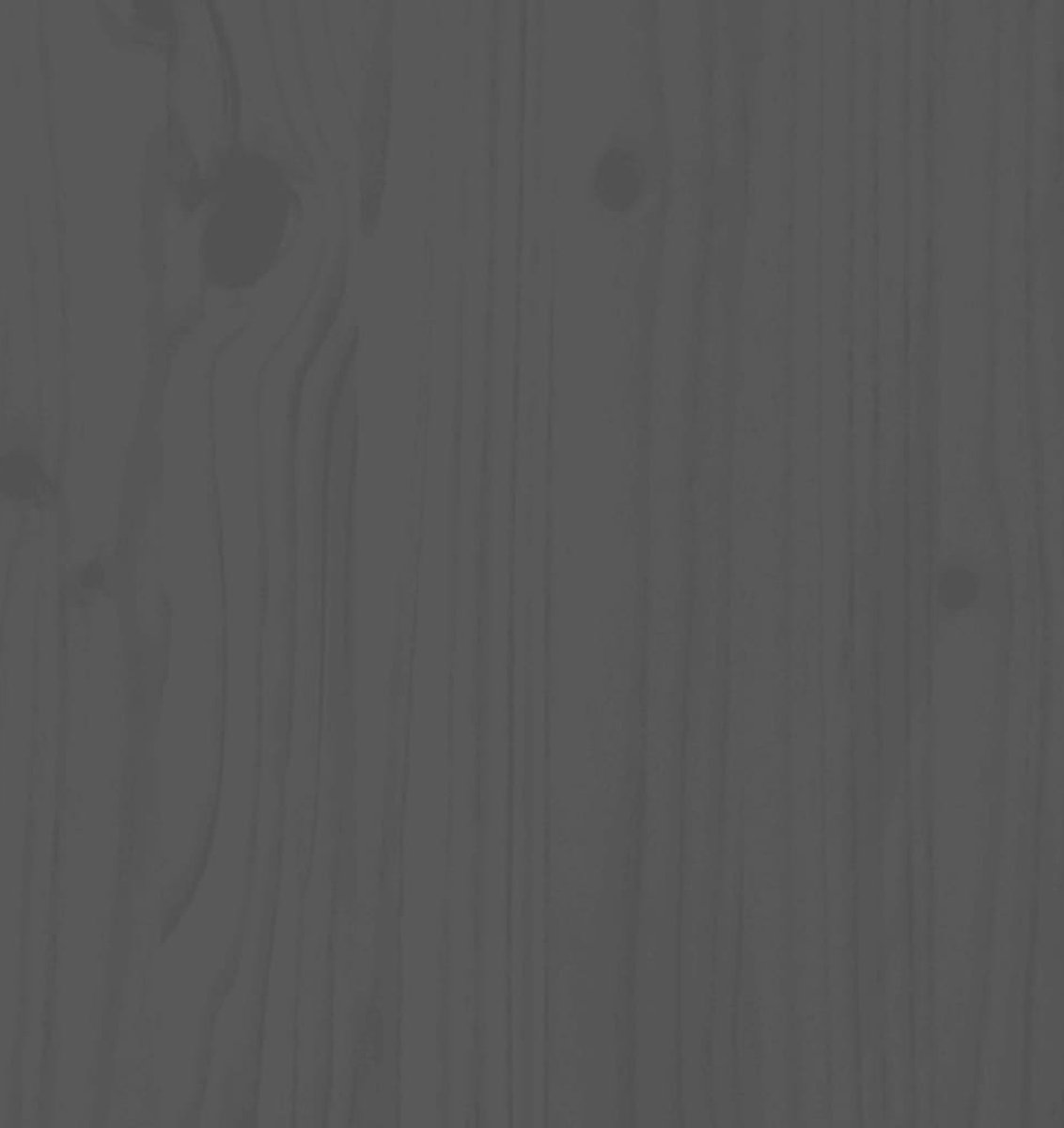 Vidaxl Nachtkastjes 2 St 40x34x45 Cm Massief Grenenhout - Grijs