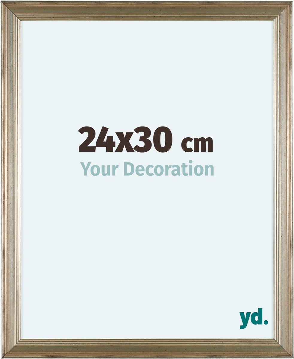 Your Decoration Lincoln Houten Fotolijst 24x30cm Zilver