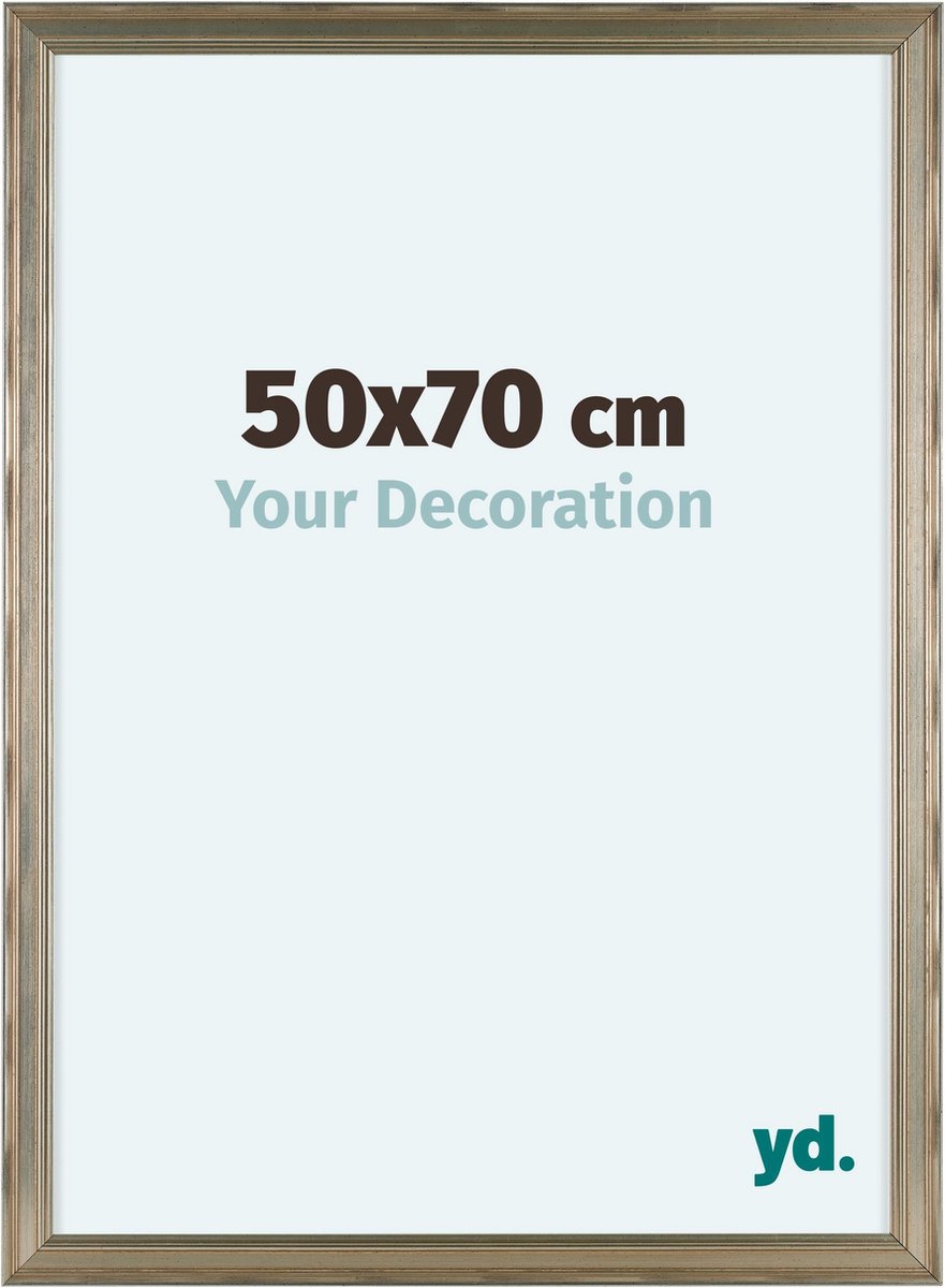 Your Decoration Lincoln Houten Fotolijst 50x70cm Zilver