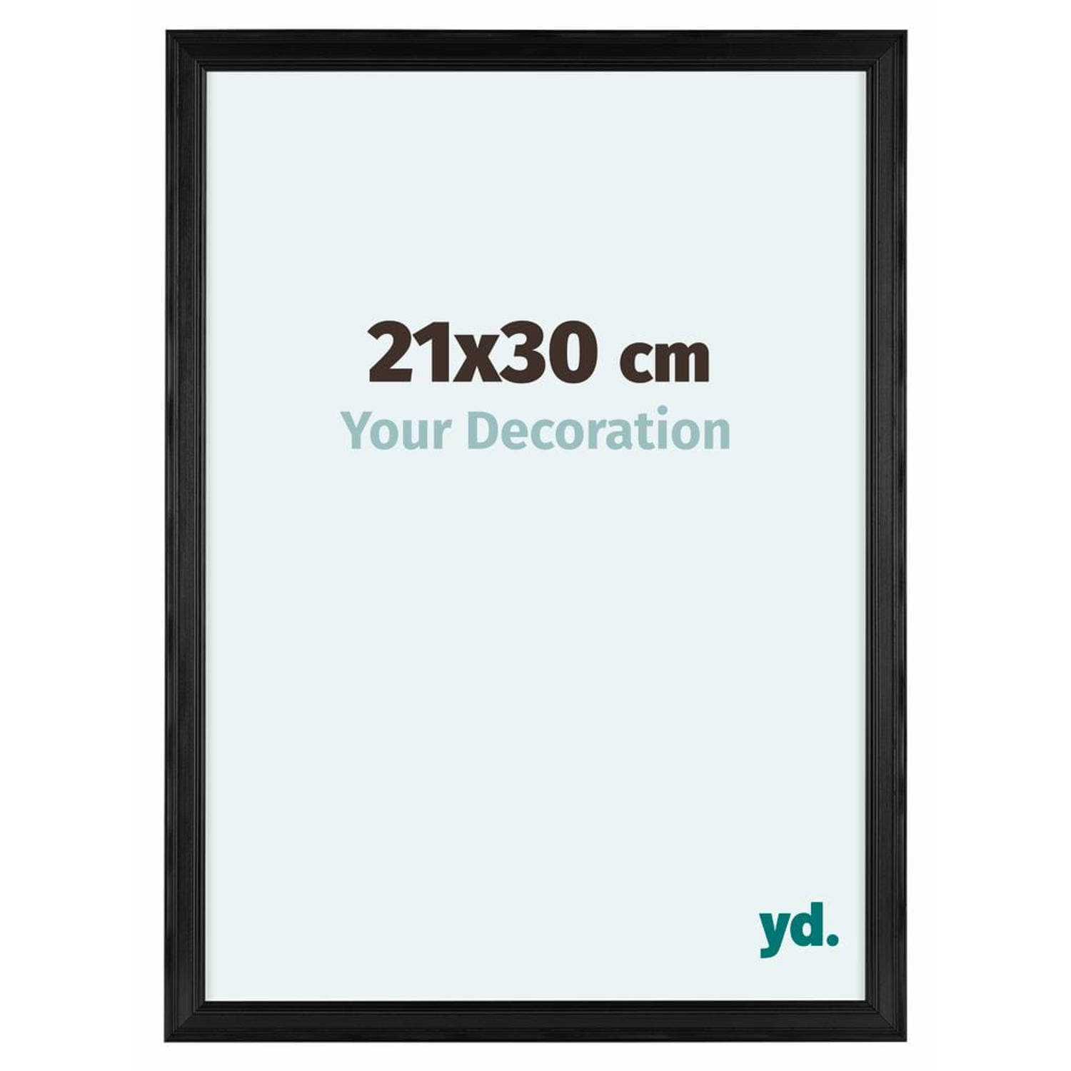 Your Decoration Lincoln Houten Fotolijst 21x30cm - Zwart