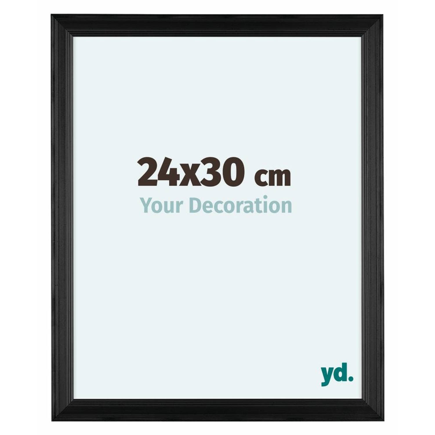 Your Decoration Lincoln Houten Fotolijst 24x30cm - Zwart