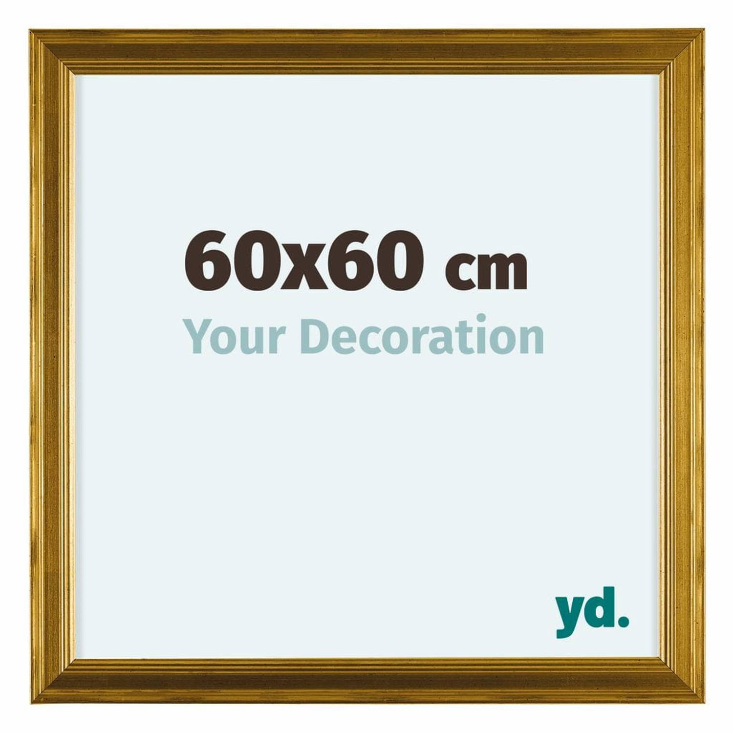 Your Decoration Lincoln Houten Fotolijst 60x60cm Goud