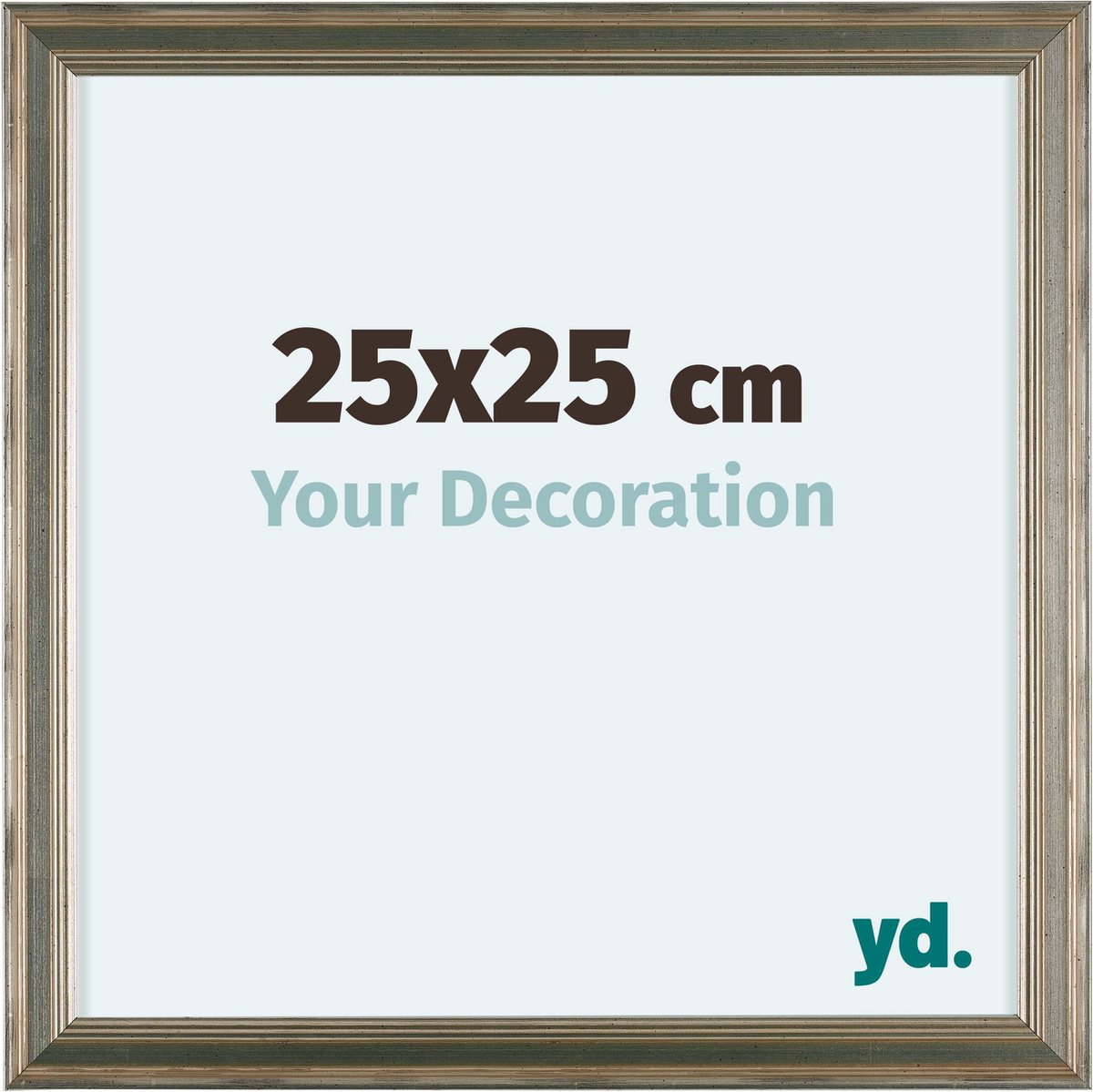 Your Decoration Lincoln Houten Fotolijst 25x25cm Zilver