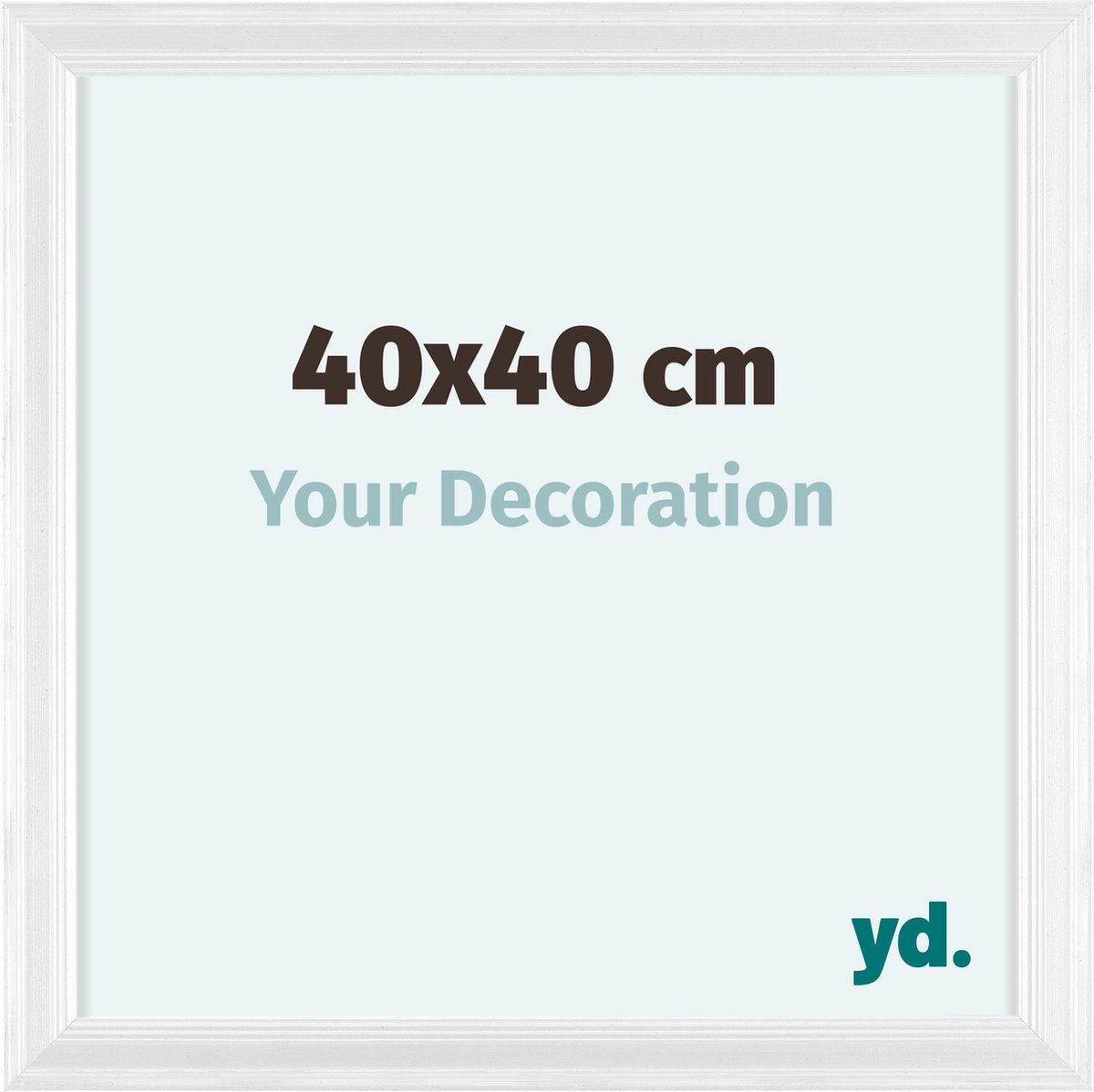 Your Decoration Lincoln Houten Fotolijst 40x40cm Wit