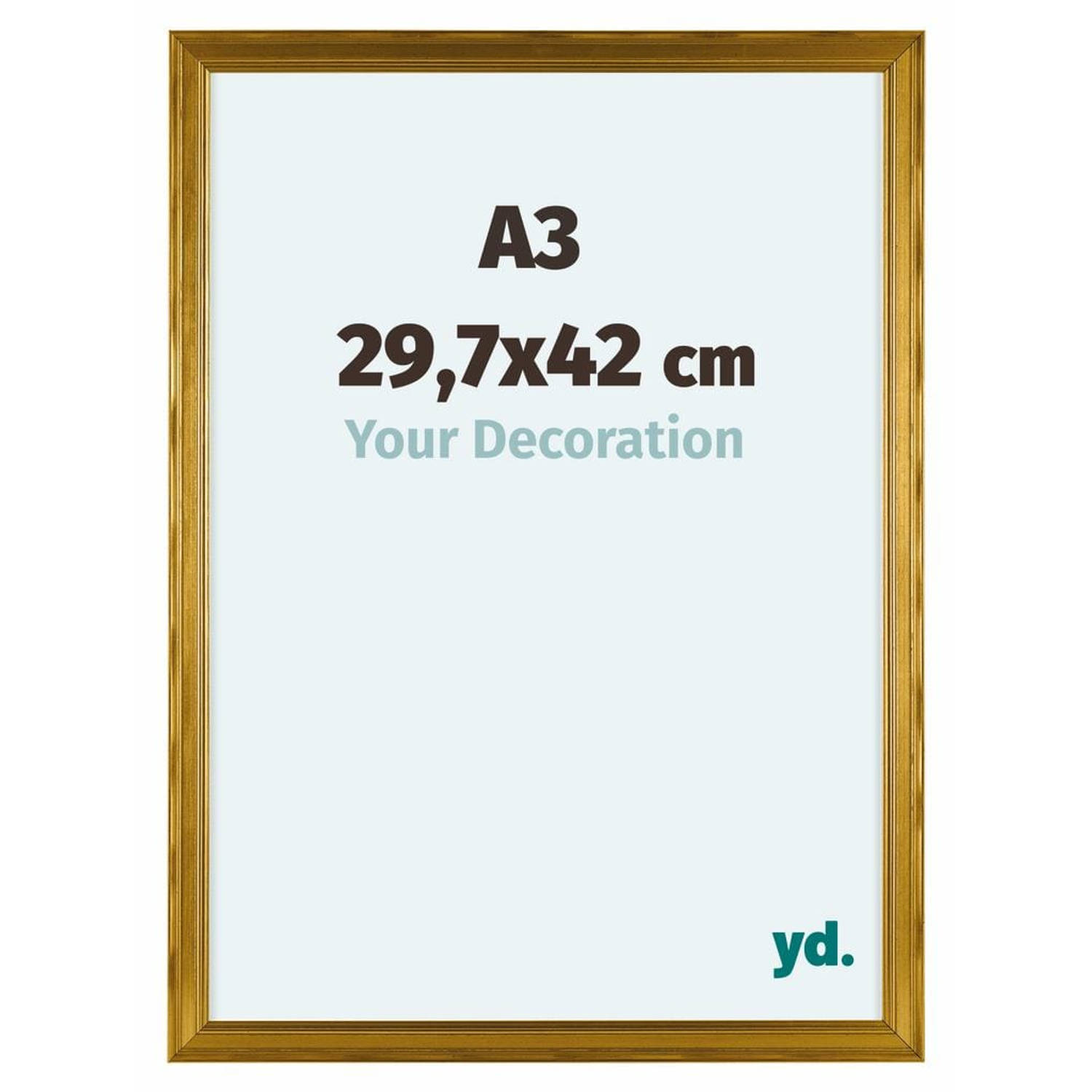 Your Decoration Lincoln Houten Fotolijst 29,7x42cm A3 Goud