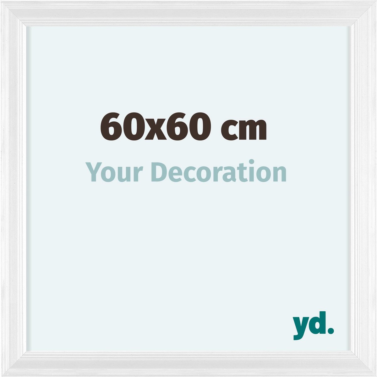 Your Decoration Lincoln Houten Fotolijst 60x60cm Wit