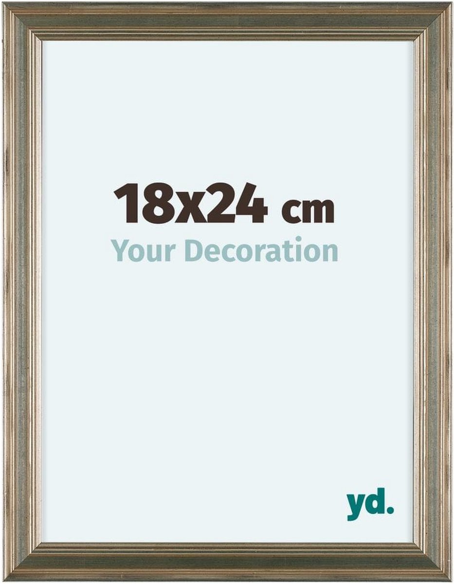 Your Decoration Lincoln Houten Fotolijst 18x24cm Zilver