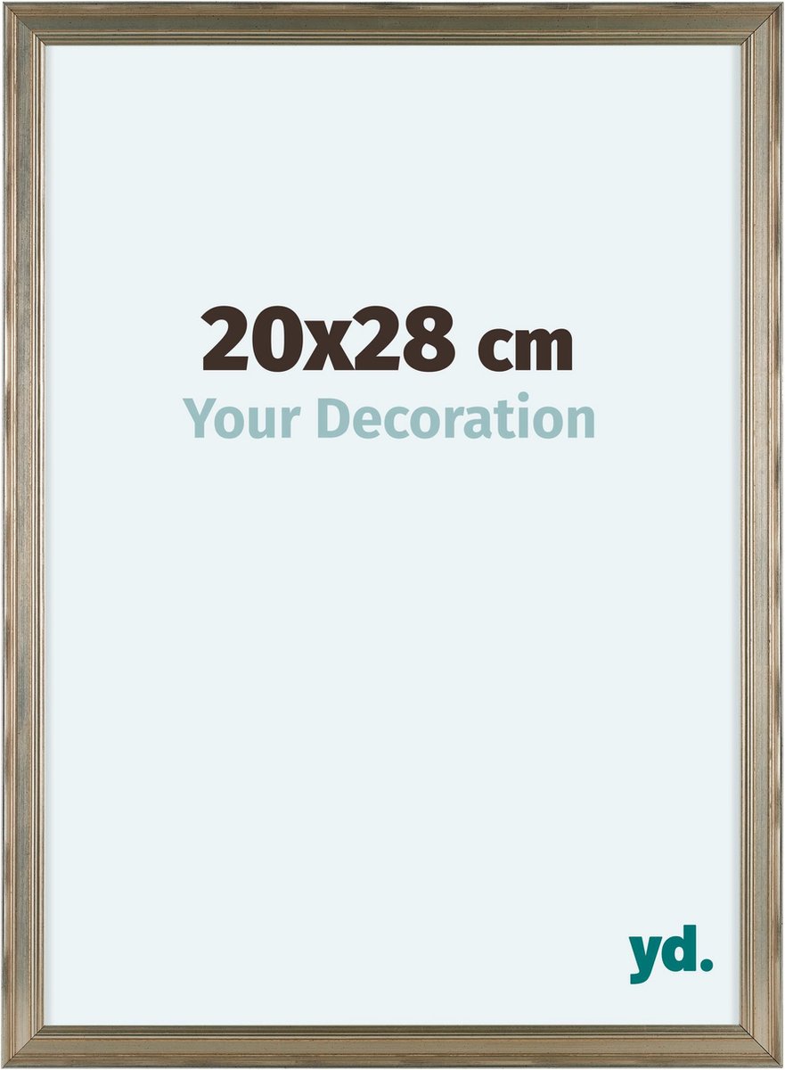 Your Decoration Lincoln Houten Fotolijst 20x28cm Zilver