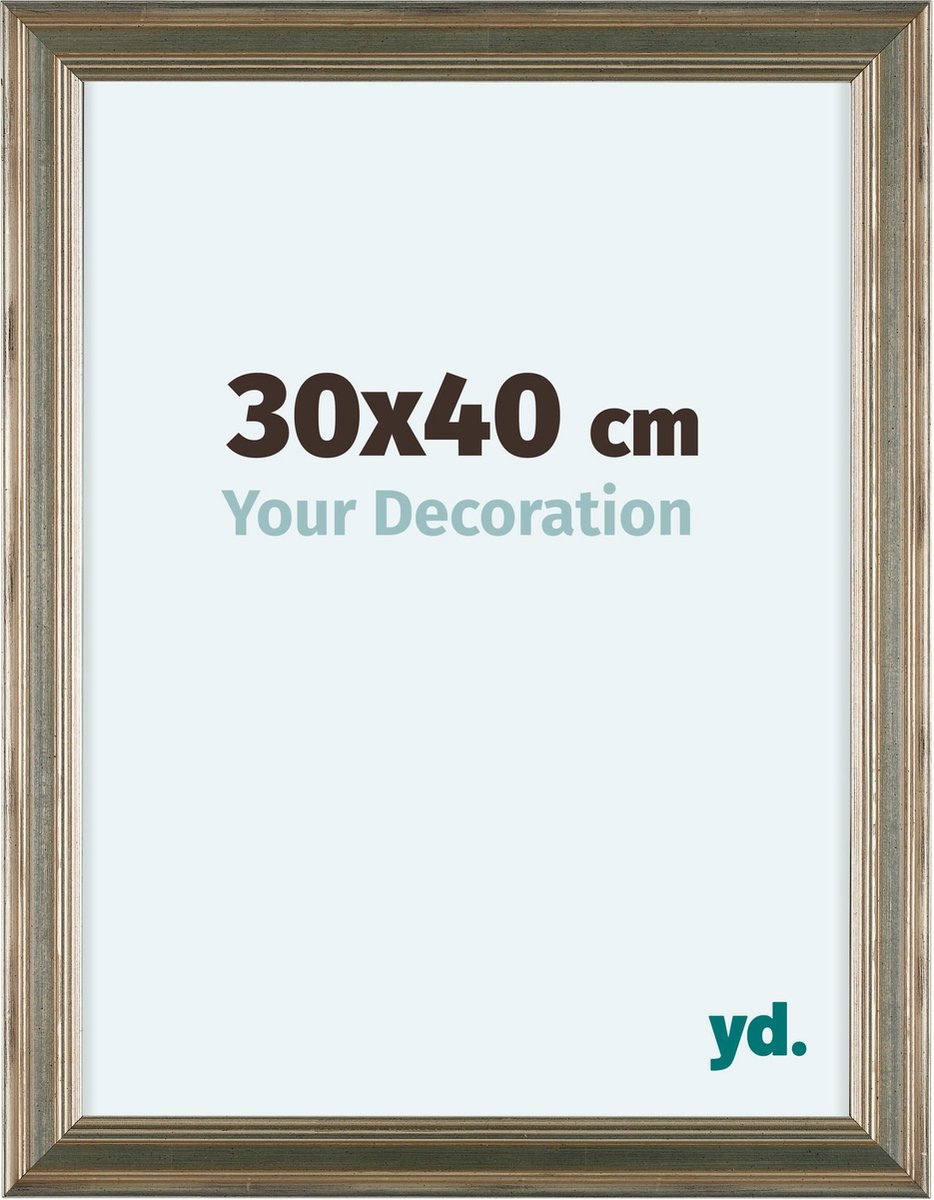 Your Decoration Lincoln Houten Fotolijst 30x40cm Zilver