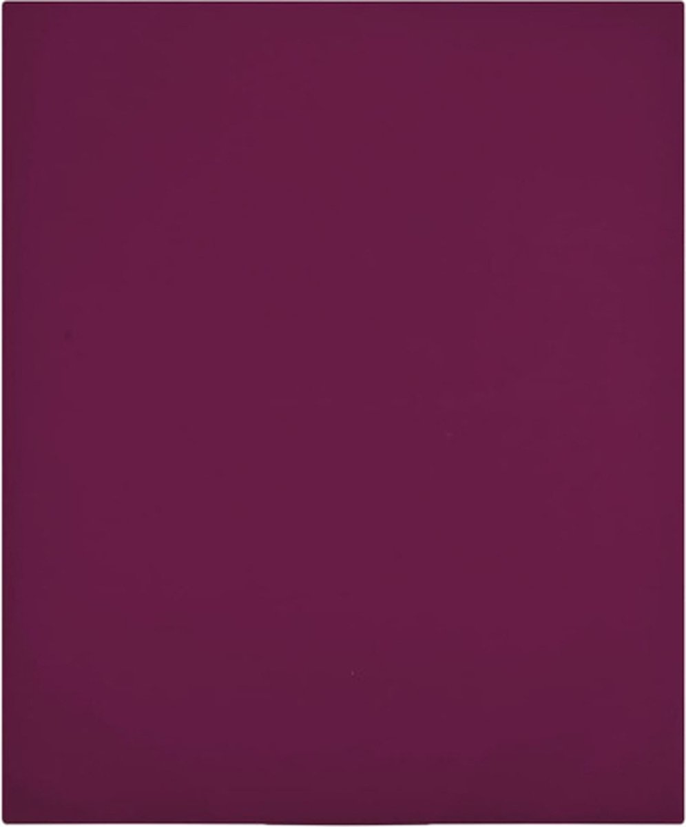 Vidaxl Hoeslaken Jersey 90x200 Cm Katoen Bordeaux - Rood