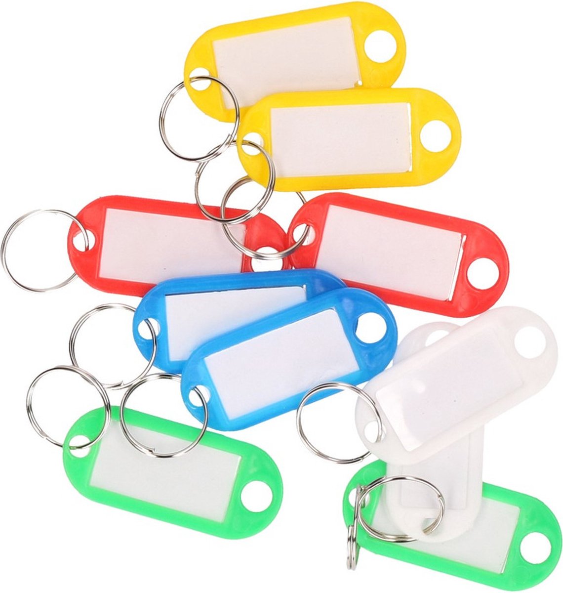 Hangslot/cijferslot Met 10x Stuks Sleutellabels - Hangsloten