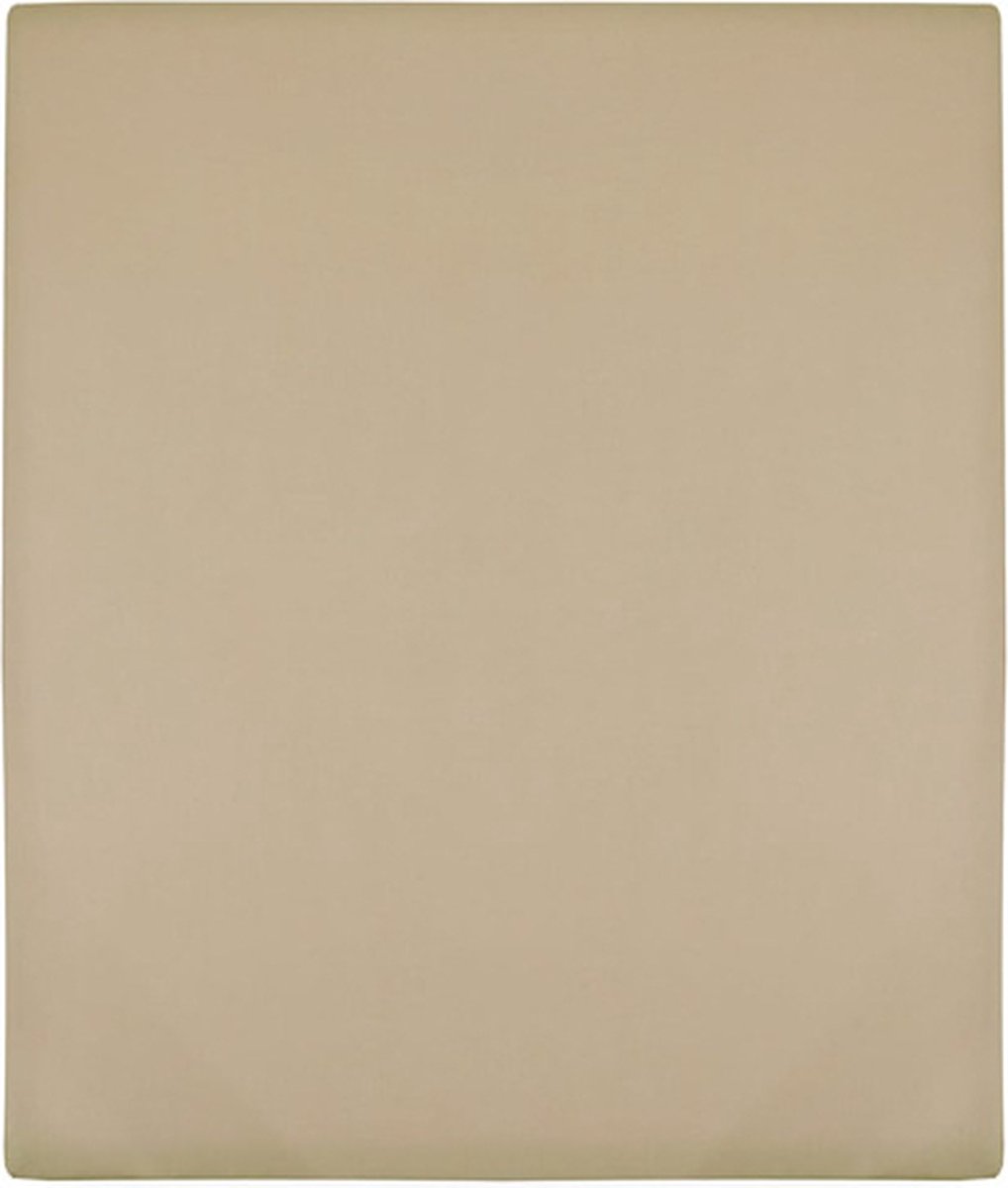 Vidaxl Hoeslaken Jersey 100x200 Cm Katoen Taupe - Grijs