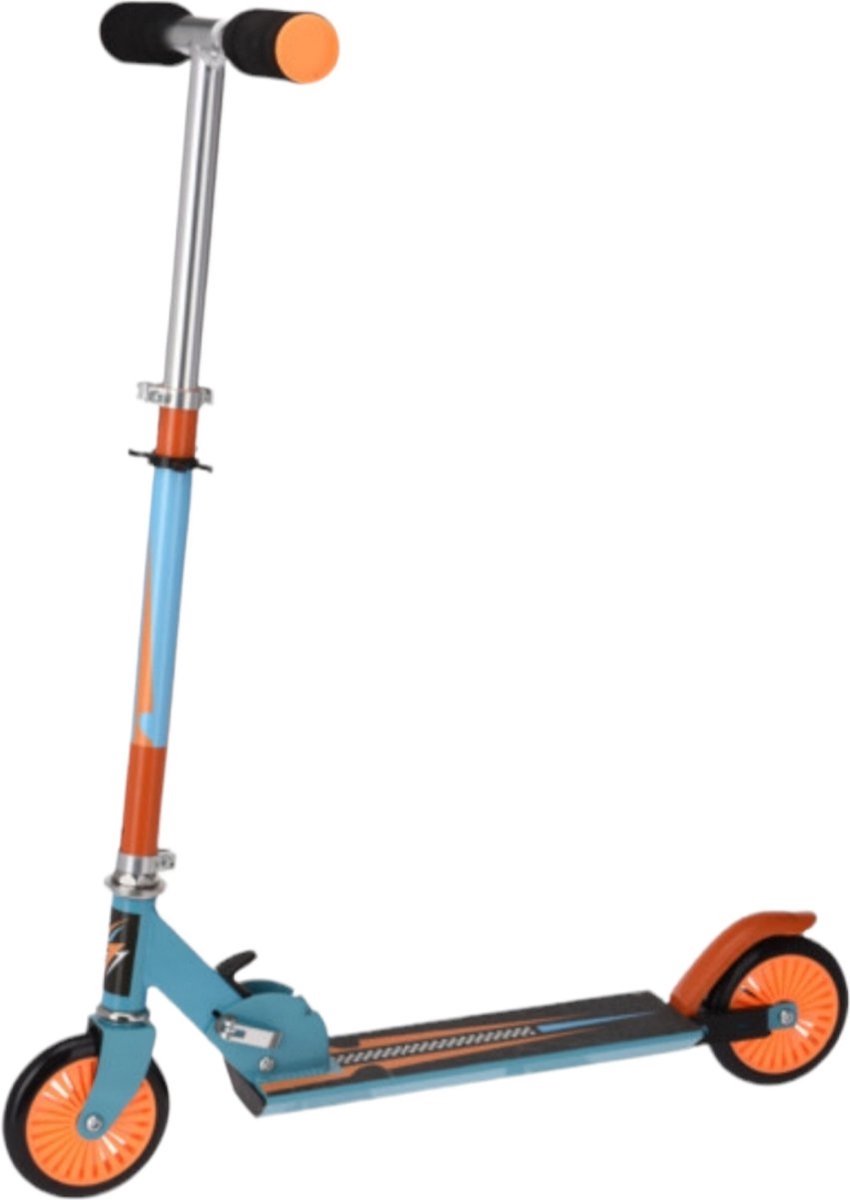 XQ Max Step Inklapbaar Met Voetrem En Oranje - Azul