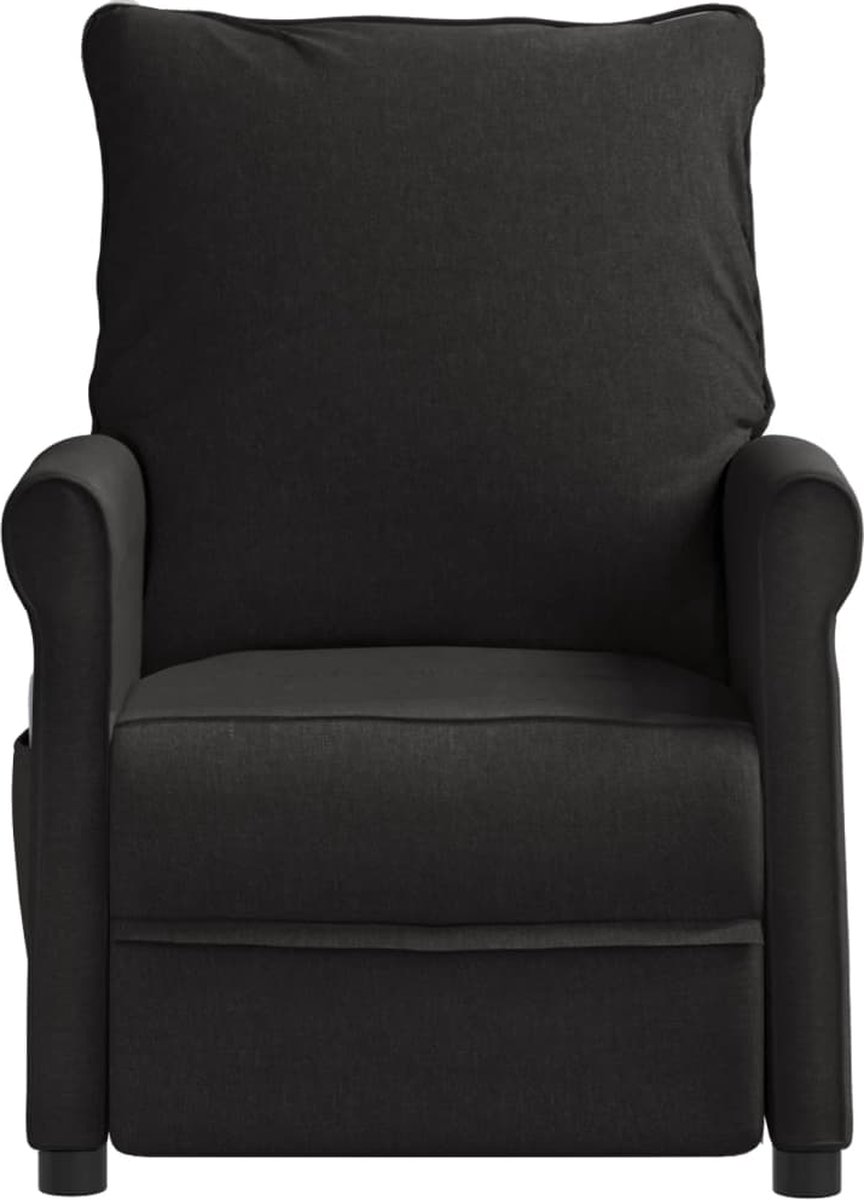 Vidaxl Massagestoel Verstelbaar Stof - Zwart