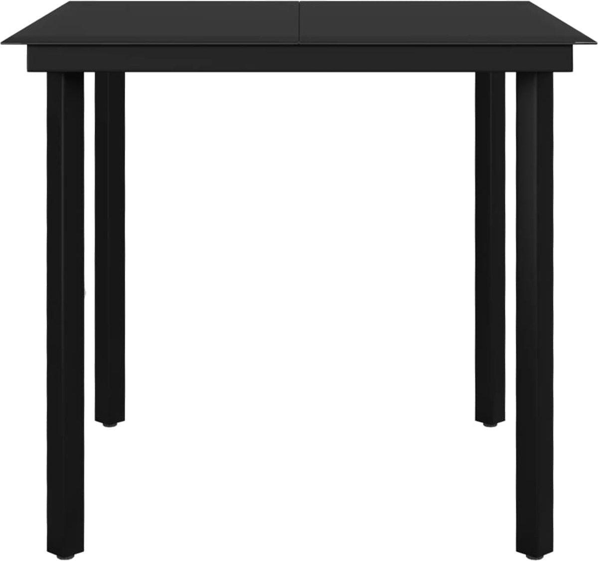 Vidaxl 5-delige Tuinset Met Kussens Poly Rattan En Glas - Grijs