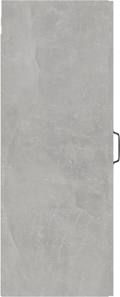 Vidaxl Hangkast 34,5x34x90 Cm Beton - Grijs
