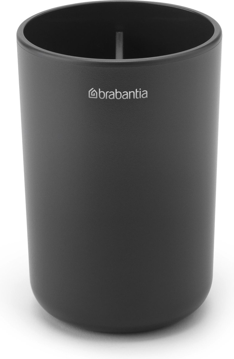 Brabantia Renew Tandenborstelhouder Met Inzet - Dark Grey - Grijs