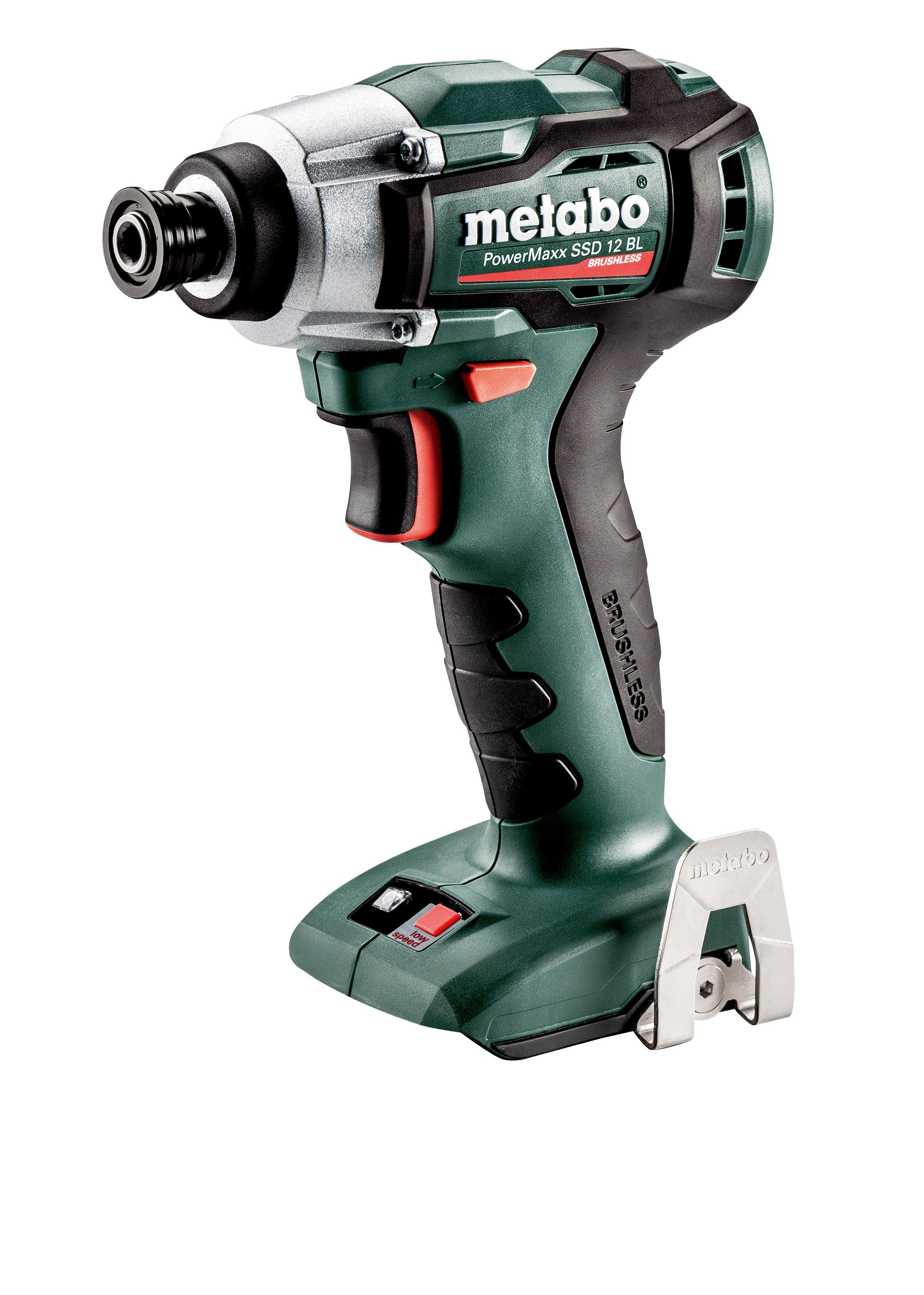 Metabo PowerMaxx SSD 12 BL 12V Li-Ion accu slagschroevendraaier body in MetaLoc - koolborstelloos - 601115840