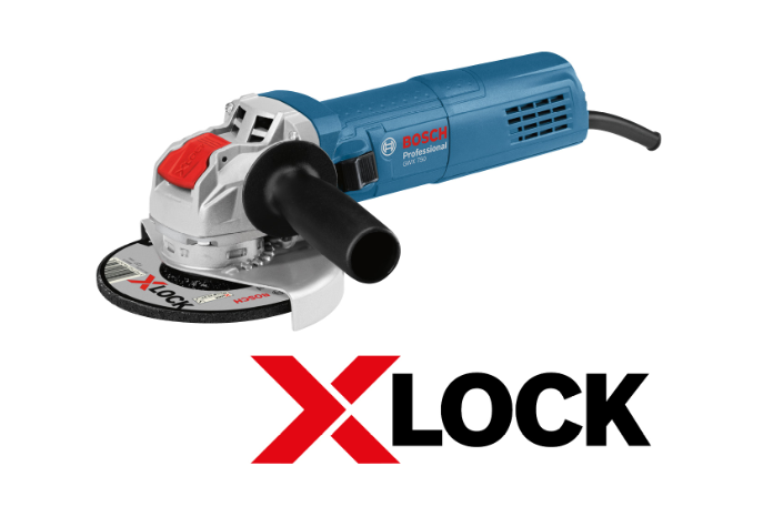 Bosch GWX 75-125 | Haakse Slijper | X-LOCK | 125mm | 750W