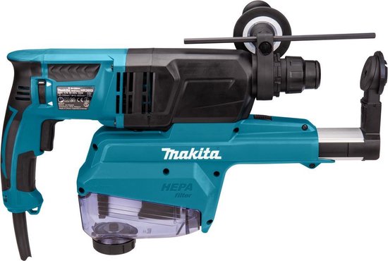 Makita HR2652J 230 V Combihamer met stofafzuigunit in Mbox