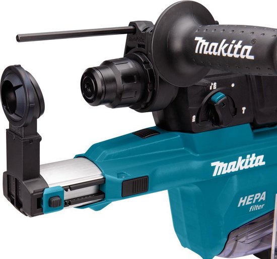 Makita HR2652J 230 V Combihamer met stofafzuigunit in Mbox