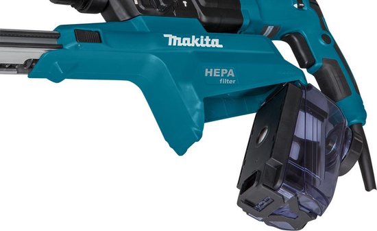 Makita HR2652J 230 V Combihamer met stofafzuigunit in Mbox