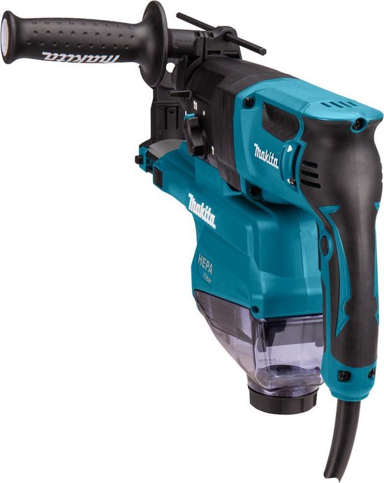 Makita HR2652J 230 V Combihamer met stofafzuigunit in Mbox