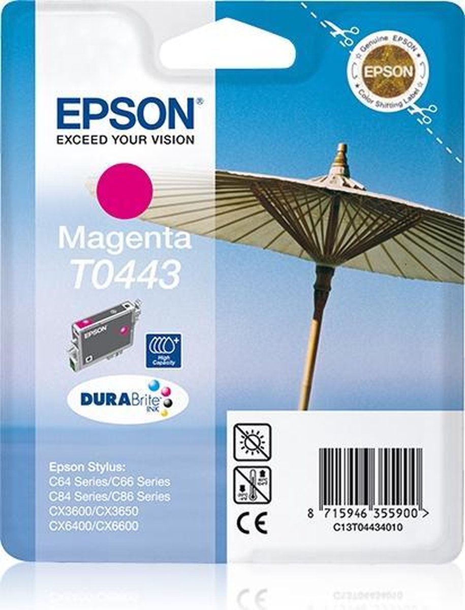Epson T0443 - Inktcartridge / - Magenta