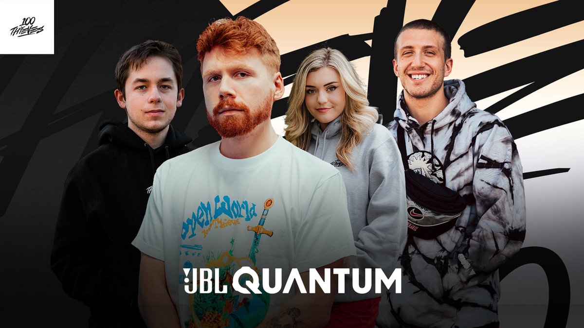 JBL Quantum 100 Wit/blauw