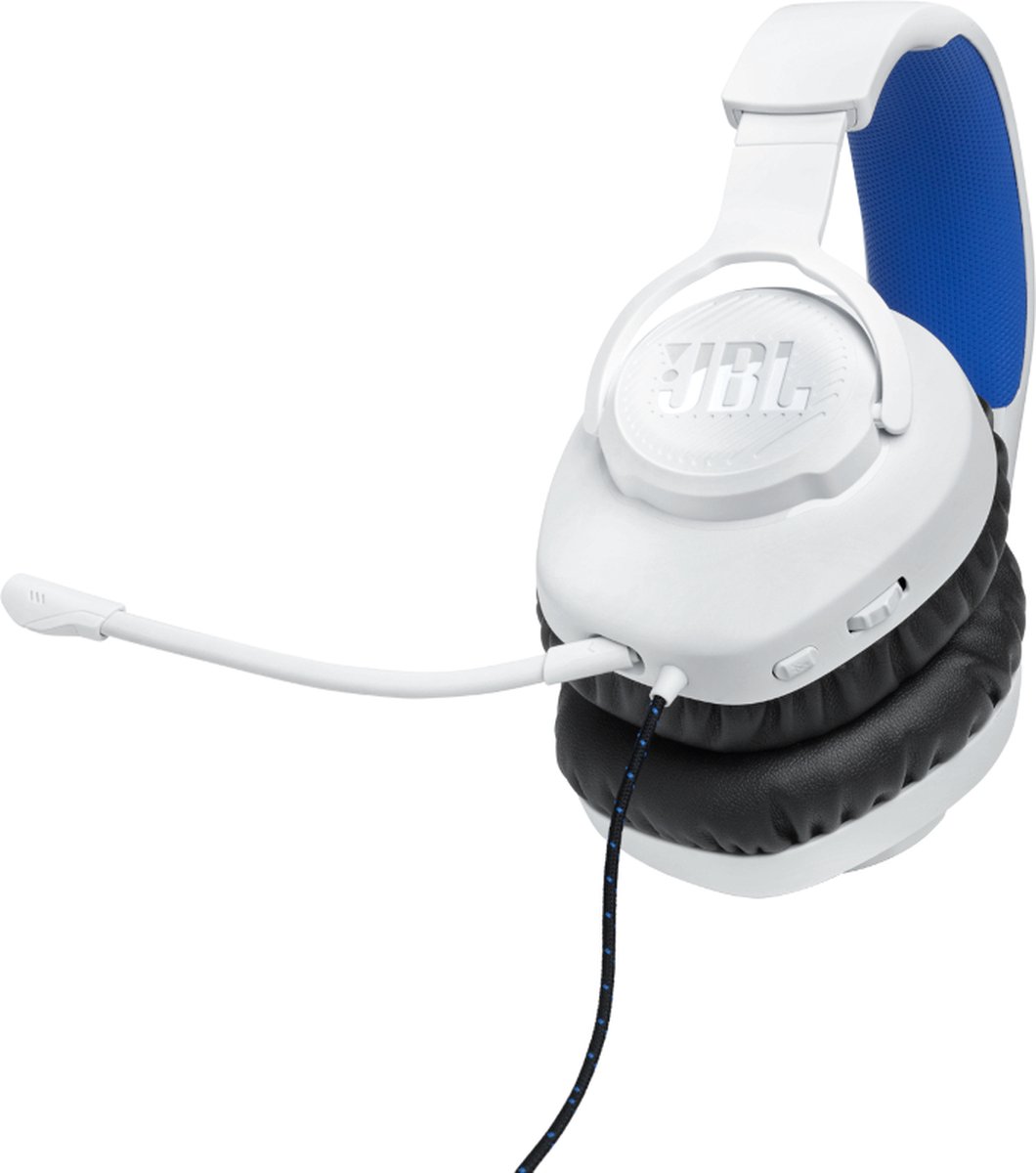 JBL Quantum 100 Wit/blauw