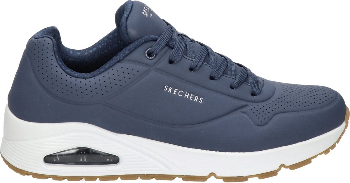 SKECHERS - Zapatillas Deportivas De Hombre De Color Azul Con Plantilla Memory Foam - Blauw