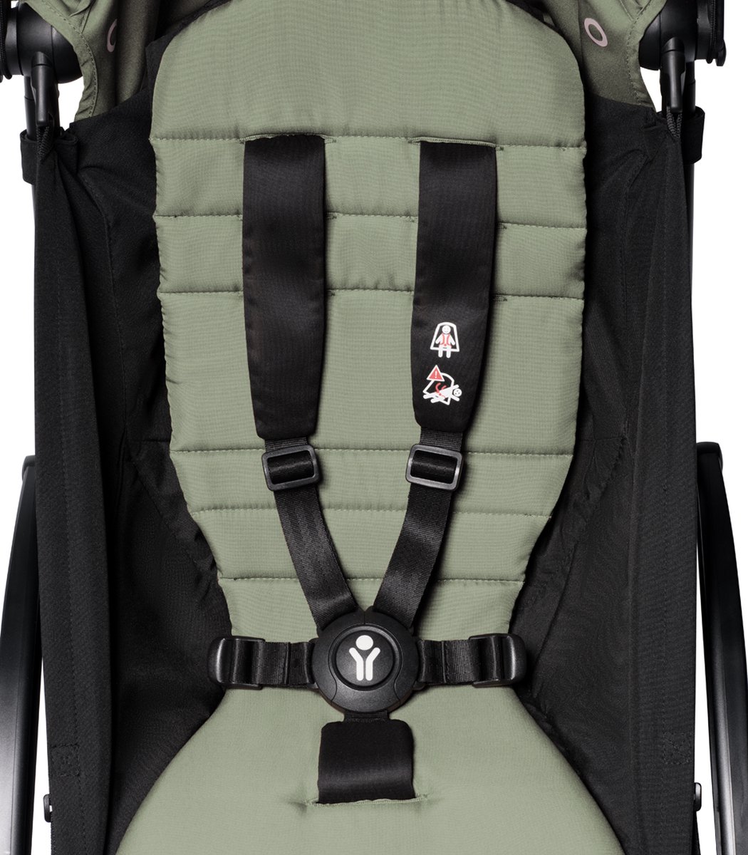 BABYZEN - Pack Textil 6+ Para Silla De Paseo Yoyo 2 Verde Olive - Groen