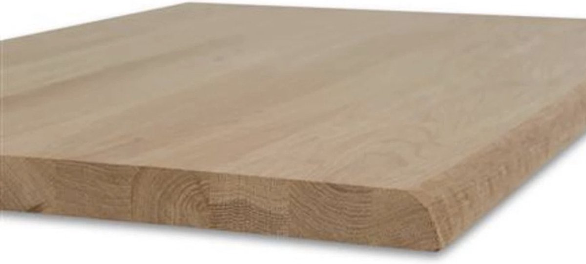 Blue Label Hylde fontein plank eiken met wit handdoekrek 35x23