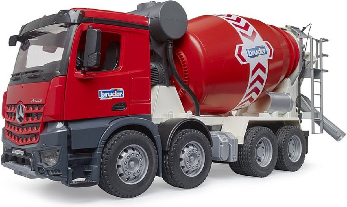 Bruder MB Arocs Betonmisch-LKW - Rood