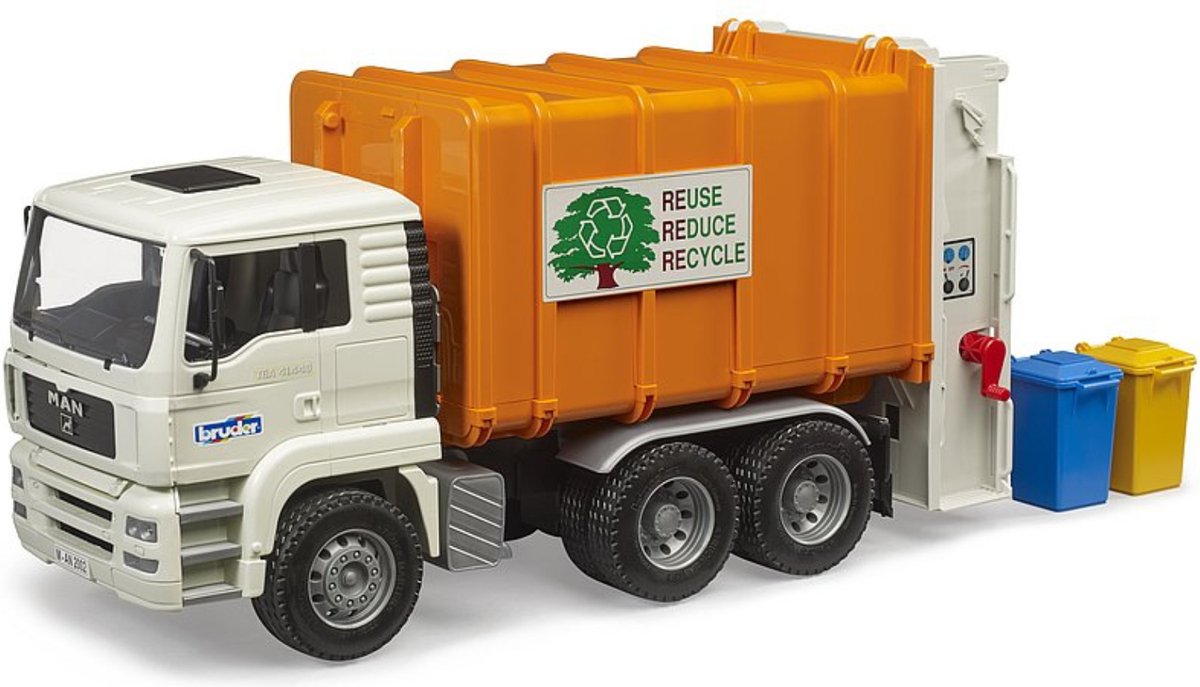 Bruder MAN TGA Müll-LKW Hecklader