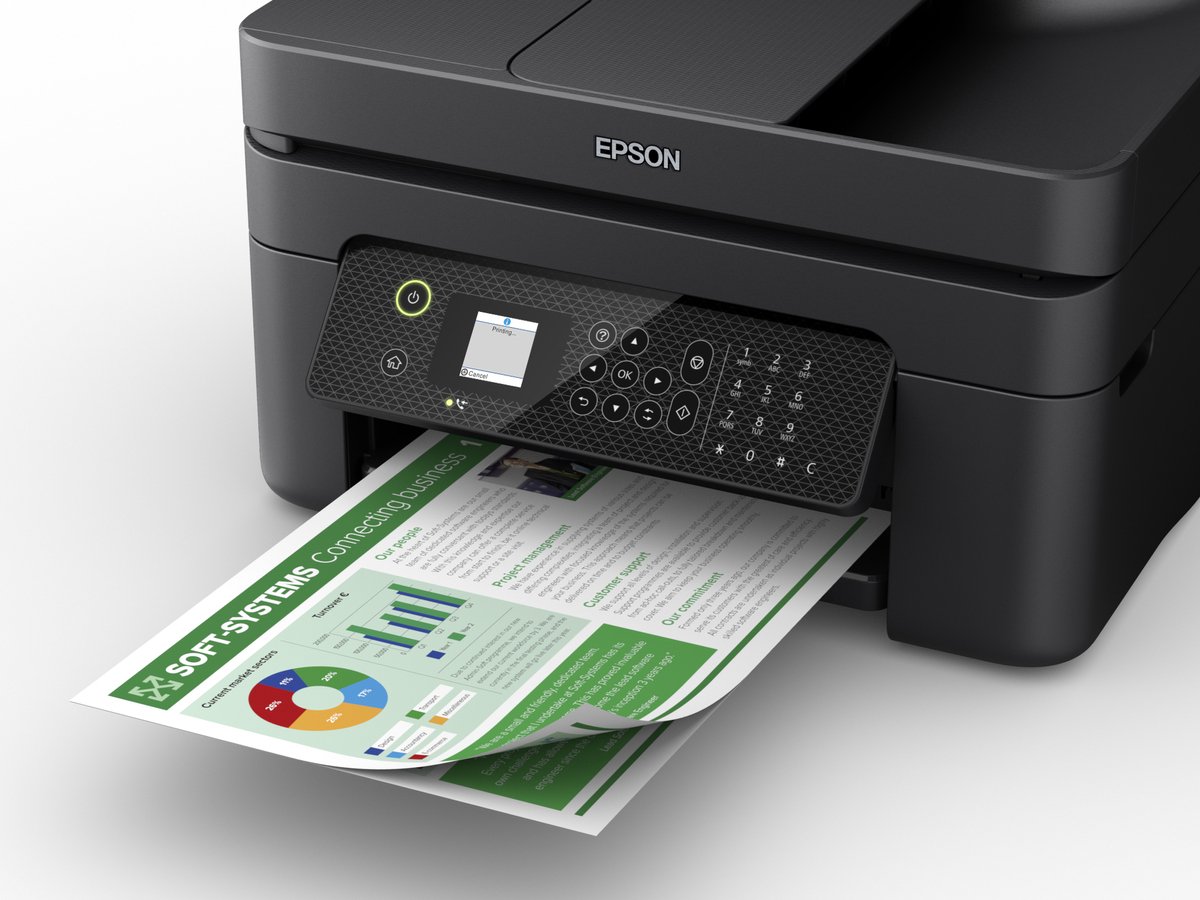 Epson WorkForce WF-2930DWF - Zwart