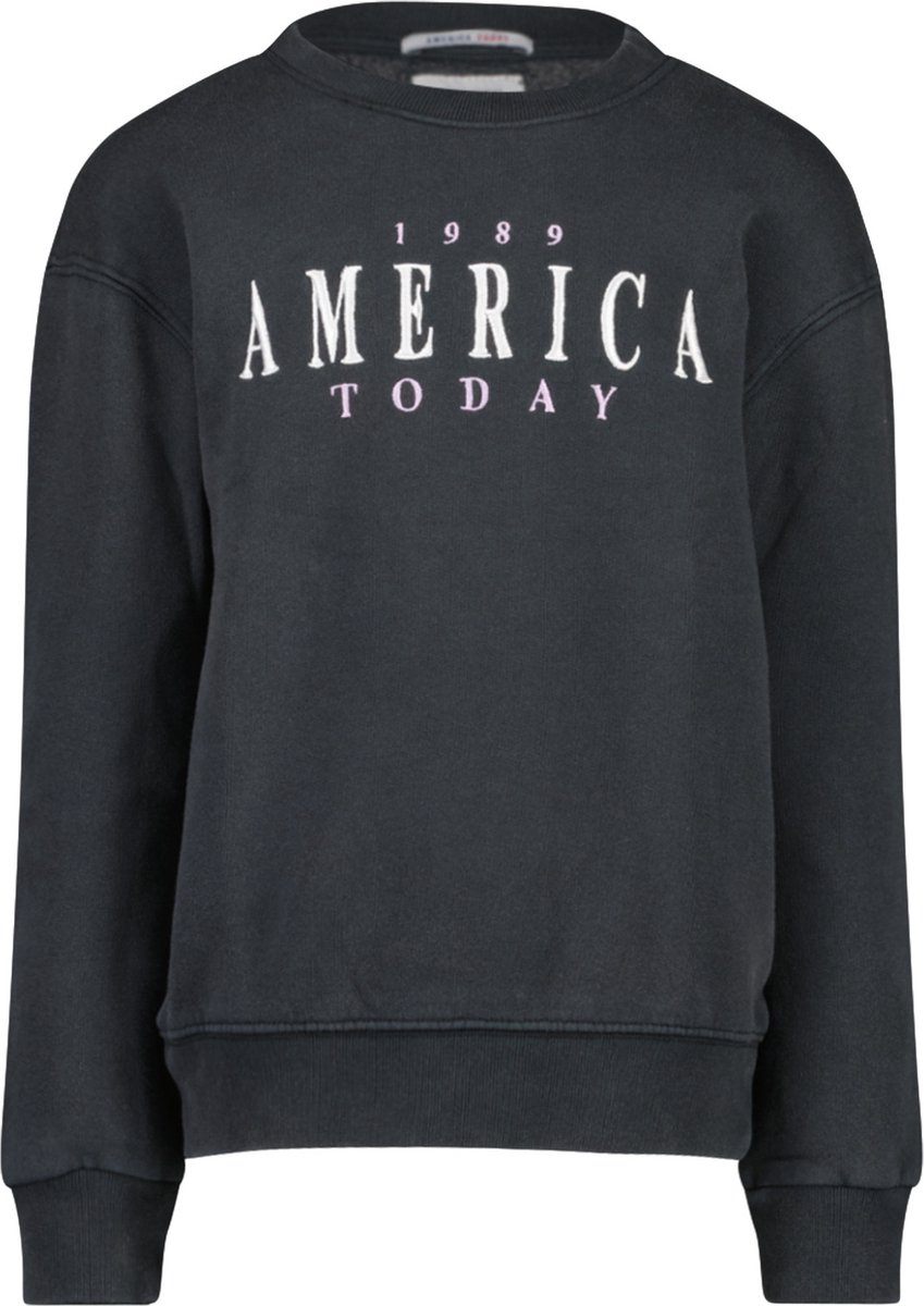 America Today Sweater - Zwart