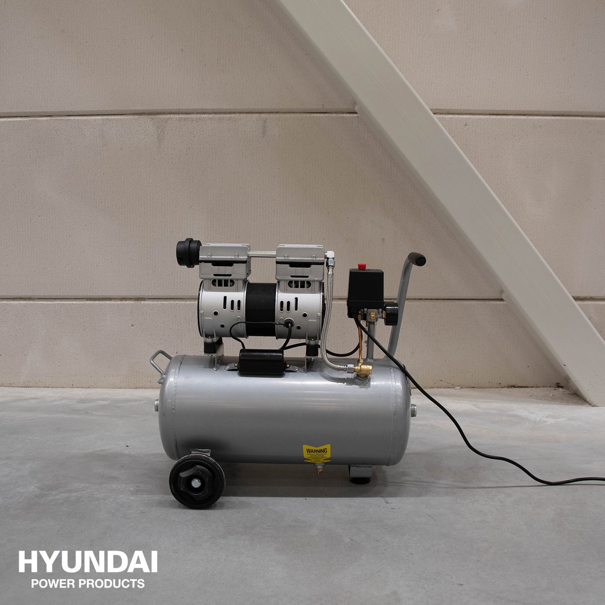 Hyundai Stille Compressor | 30L | 8 bar | 120 L/min - 55754
