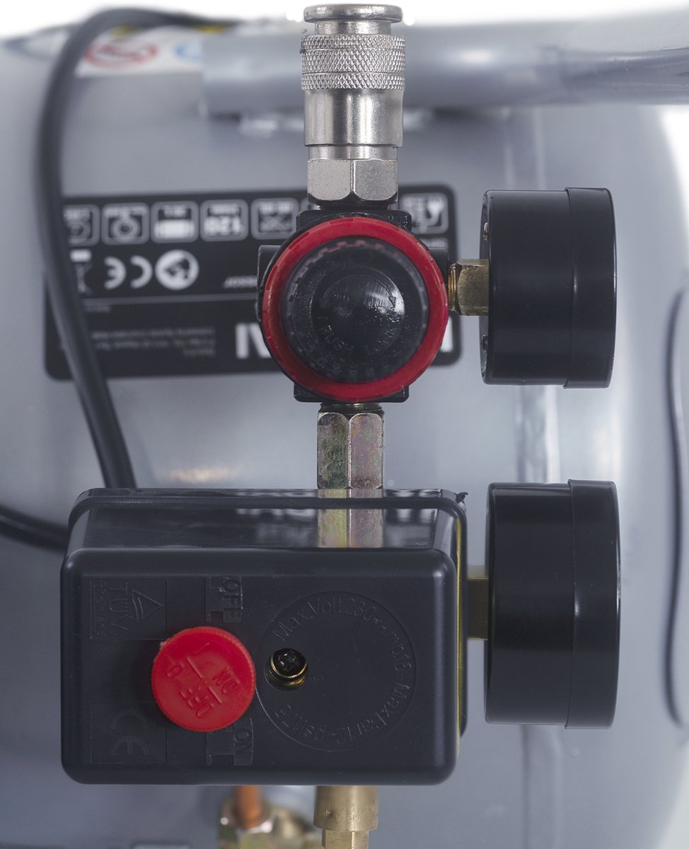 Hyundai Stille Compressor | 30L | 8 bar | 120 L/min - 55754