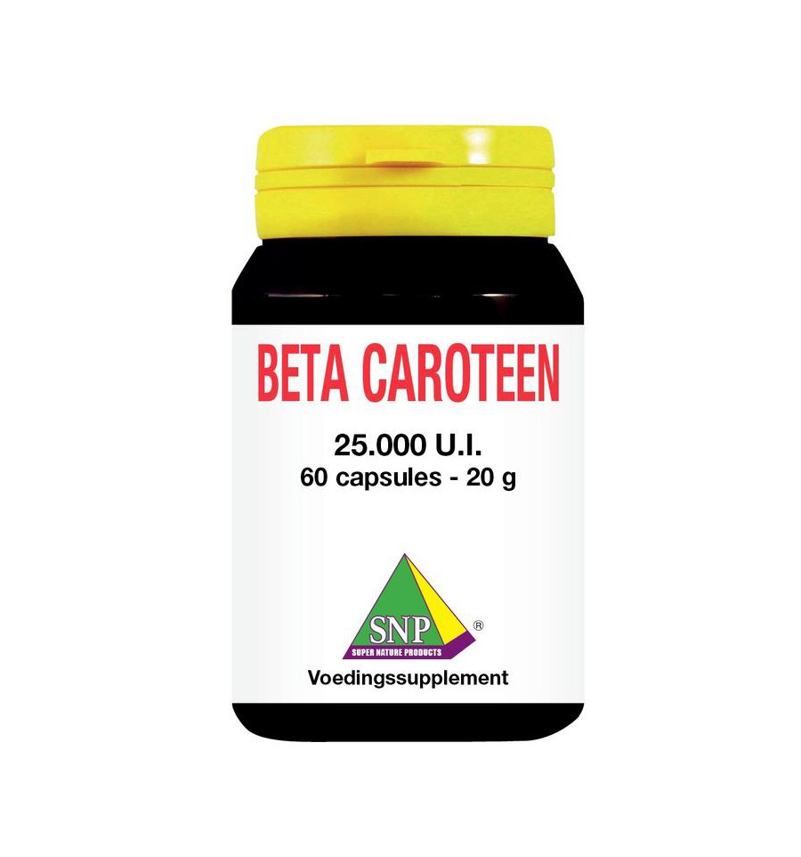 Snp Beta caroteen 25000IU