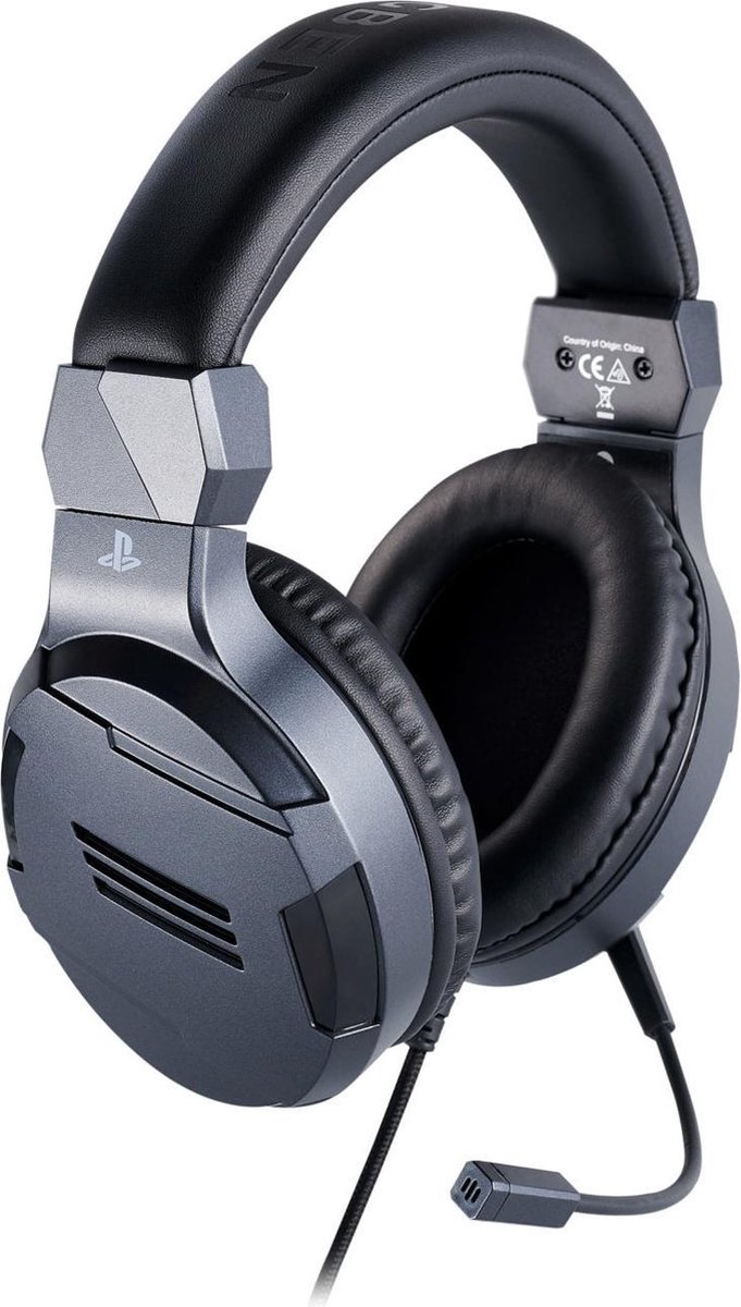 Official Licensed PS4 & PS5 V3 Stereo Gaming Headset - Titanium