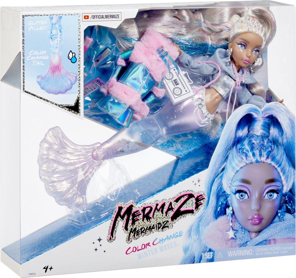 Mermaze Mermaidz - Muñeca Sirena KI Winter