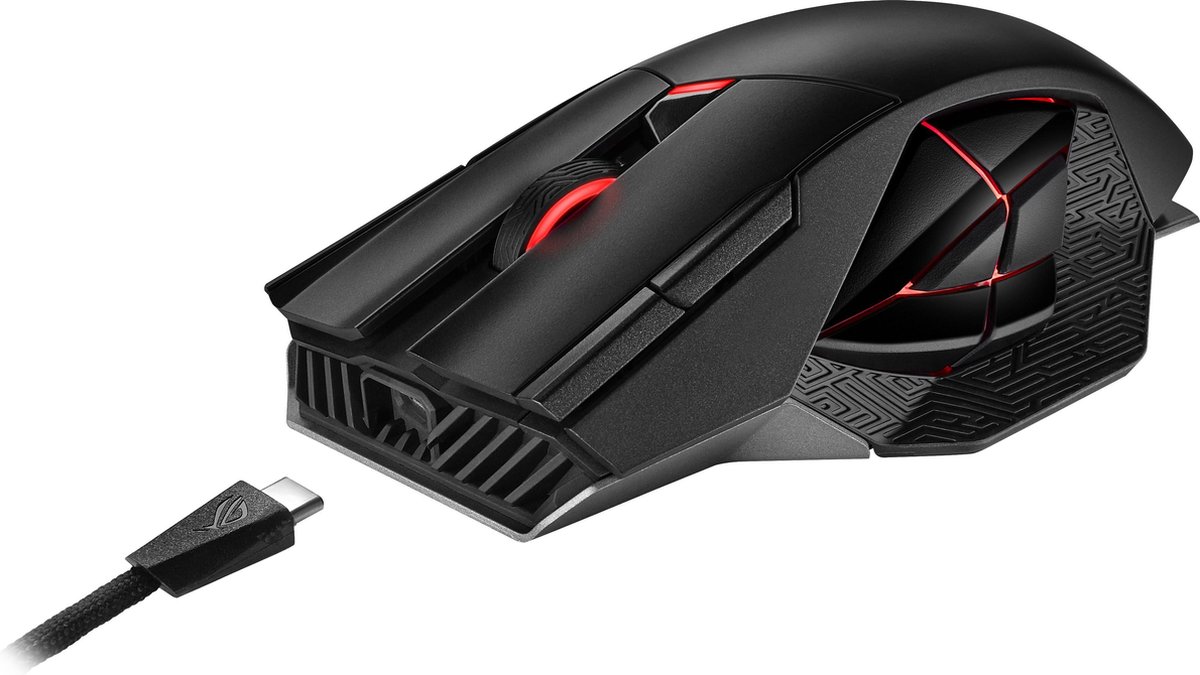 Asus ROG Spatha X - Optisch