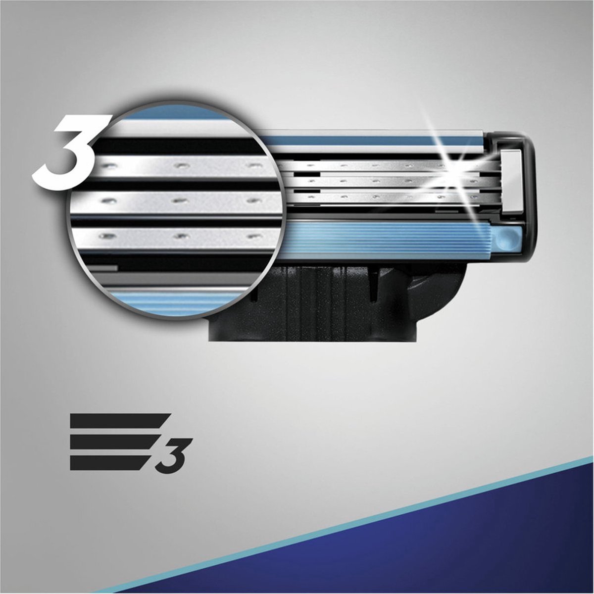 Gillette Mach3 Scheerapparaat Hd 1 Scheermesje